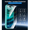 Vansdon Magnétique Coque pour iPhone 17 Pro Max avec 1 Verre Trempé, Compatible avec MagSafe, Protection Contre Les Chutes de qu