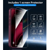 Vansdon Magnétique Coque pour iPhone 17 Pro Max avec 1 Verre Trempé, Compatible avec MagSafe, Protection Contre Les Chutes de qu
