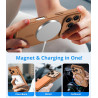 Vansdon Magnétique Coque pour iPhone 17 Pro Max avec 1 Verre Trempé, Compatible avec MagSafe, Protection Contre Les Chutes de qu