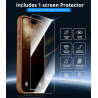 Vansdon Magnétique Coque pour iPhone 17 Pro Max avec 1 Verre Trempé, Compatible avec MagSafe, Protection Contre Les Chutes de qu