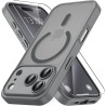 Vansdon Magnétique Coque pour iPhone 17 Pro Max avec 1 Verre Trempé, Compatible avec MagSafe, Protection Contre Les Chutes de qu