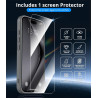 Vansdon Magnétique Coque pour iPhone 17 Pro Max avec 1 Verre Trempé, Compatible avec MagSafe, Protection Contre Les Chutes de qu
