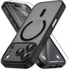 Vansdon Magnétique Coque pour iPhone 17 Pro Max avec 1 Verre Trempé, Compatible avec MagSafe, Protection Contre Les Chutes de qu