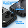 Vansdon Magnétique Coque pour iPhone 17 Pro Max avec 1 Verre Trempé, Compatible avec MagSafe, Protection Contre Les Chutes de qu