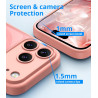 Vansdon Magnétique Coque pour iPhone 17 Pro Max avec 1 Verre Trempé, Compatible avec MagSafe, Protection Contre Les Chutes de qu
