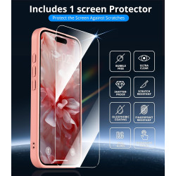 Vansdon Magnétique Coque pour iPhone 17 Pro Max avec 1 Verre Trempé, Compatible avec MagSafe, Protection Contre Les Chutes de qu