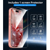 Vansdon Magnétique Coque pour iPhone 17 Pro Max avec 1 Verre Trempé, Compatible avec MagSafe, Protection Contre Les Chutes de qu