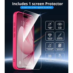 Vansdon Magnétique Coque pour iPhone 17 Pro Max avec 1 Verre Trempé, Compatible avec MagSafe, Protection Contre Les Chutes de qu