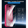 Vansdon Magnétique Coque pour iPhone 17 Pro Max avec 1 Verre Trempé, Compatible avec MagSafe, Protection Contre Les Chutes de qu