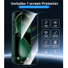 Vansdon Magnétique Coque pour iPhone 17 Pro Max avec 1 Verre Trempé, Compatible avec MagSafe, Protection Contre Les Chutes de qu