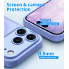 Vansdon Magnétique Coque pour iPhone 17 Pro Max avec 1 Verre Trempé, Compatible avec MagSafe, Protection Contre Les Chutes de qu
