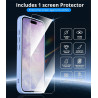 Vansdon Magnétique Coque pour iPhone 17 Pro Max avec 1 Verre Trempé, Compatible avec MagSafe, Protection Contre Les Chutes de qu