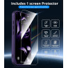 Vansdon Magnétique Coque pour iPhone 17 Pro Max avec 1 Verre Trempé, Compatible avec MagSafe, Protection Contre Les Chutes de qu
