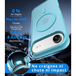 Vansdon Magnétique Coque pour iPhone Air avec 1 Verre Trempé, Compatible avec MagSafe, Protection Contre Les Chutes de qualité M