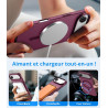 Vansdon Magnétique Coque pour iPhone Air avec 1 Verre Trempé, Compatible avec MagSafe, Protection Contre Les Chutes de qualité M