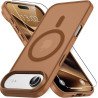 Vansdon Magnétique Coque pour iPhone Air avec 1 Verre Trempé, Compatible avec MagSafe, Protection Contre Les Chutes de qualité M