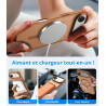 Vansdon Magnétique Coque pour iPhone Air avec 1 Verre Trempé, Compatible avec MagSafe, Protection Contre Les Chutes de qualité M