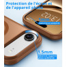 Vansdon Magnétique Coque pour iPhone Air avec 1 Verre Trempé, Compatible avec MagSafe, Protection Contre Les Chutes de qualité M
