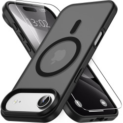 Vansdon Magnétique Coque pour iPhone Air avec 1 Verre Trempé, Compatible avec MagSafe, Protection Contre Les Chutes de qualité M