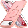 Vansdon Magnétique Coque pour iPhone Air avec 1 Verre Trempé, Compatible avec MagSafe, Protection Contre Les Chutes de qualité M