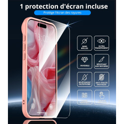 Vansdon Magnétique Coque pour iPhone Air avec 1 Verre Trempé, Compatible avec MagSafe, Protection Contre Les Chutes de qualité M