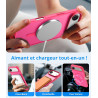 Vansdon Magnétique Coque pour iPhone Air avec 1 Verre Trempé, Compatible avec MagSafe, Protection Contre Les Chutes de qualité M