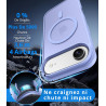 Vansdon Magnétique Coque pour iPhone Air avec 1 Verre Trempé, Compatible avec MagSafe, Protection Contre Les Chutes de qualité M