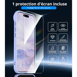 Vansdon Magnétique Coque pour iPhone Air avec 1 Verre Trempé, Compatible avec MagSafe, Protection Contre Les Chutes de qualité M