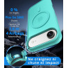Vansdon Magnétique Coque pour iPhone Air avec 1 Verre Trempé, Compatible avec MagSafe, Protection Contre Les Chutes de qualité M