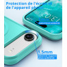 Vansdon Magnétique Coque pour iPhone Air avec 1 Verre Trempé, Compatible avec MagSafe, Protection Contre Les Chutes de qualité M