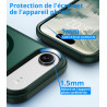 Vansdon Magnétique Coque pour iPhone Air avec 1 Verre Trempé, Compatible avec MagSafe, Protection Contre Les Chutes de qualité M