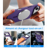 Vansdon Magnétique Coque pour iPhone Air avec 1 Verre Trempé, Compatible avec MagSafe, Protection Contre Les Chutes de qualité M