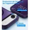Vansdon Magnétique Coque pour iPhone Air avec 1 Verre Trempé, Compatible avec MagSafe, Protection Contre Les Chutes de qualité M