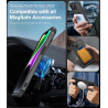 ivoler Coque Magnétique pour iPhone 14, Compatible avec Magsafe, 2 Pièces Verre Trempé - Étui Antichoc avec Protection Militaire