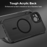 ivoler Coque Magnétique pour iPhone 14, Compatible avec Magsafe, 2 Pièces Verre Trempé - Étui Antichoc avec Protection Militaire