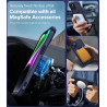 ivoler Coque Magnétique pour iPhone 14, Compatible avec Magsafe, 2 Pièces Verre Trempé - Étui Antichoc avec Protection Militaire