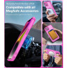 ivoler Coque Magnétique pour iPhone 14, Compatible avec Magsafe, 2 Pièces Verre Trempé - Étui Antichoc avec Protection Militaire