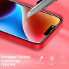 ivoler Coque Magnétique pour iPhone 14, Compatible avec Magsafe, 2 Pièces Verre Trempé - Étui Antichoc avec Protection Militaire