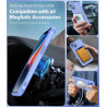 ivoler Coque Magnétique pour iPhone 14, Compatible avec Magsafe, 2 Pièces Verre Trempé - Étui Antichoc avec Protection Militaire