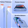 ivoler Coque Magnétique pour iPhone 14, Compatible avec Magsafe, 2 Pièces Verre Trempé - Étui Antichoc avec Protection Militaire