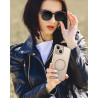 ivoler Magnétique Coque 3 en 1 Compatible avec iPhone 14 - Étui Antichoc avec Protection Militaire, 2 Pièces Verre Trempé, Houss