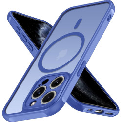 ivoler Coque Magnétique pour iPhone 11 Pro 5.8 Pouces, Compatible avec MagSafe, [Protection Antichoc Militaire] Translucide Mat 
