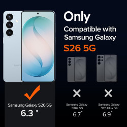 ivoler Magnétique Coque 3 en 1 Compatible avec Samsung Galaxy S26 5G - Étui Antichoc avec Protection Militaire, 2 Pièces Verre T