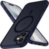 ivoler Coque Magnétique pour iPhone 17, Compatible avec MagSafe, [Protection Antichoc Militaire] Translucide Mat Arrière Étui de