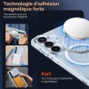 ivoler Coque Magnétique pour Samsung Galaxy S26+ 5G/ S26 Plus 5G avec 2 Pièces Verre Trempé, Compatible avec MagSafe, [Anti-Jaun