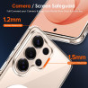ivoler Coque Magnétique pour Samsung Galaxy S26 Ultra 5G avec 2 Pièces Verre Trempé, Compatible avec MagSafe, [Anti-Jaunissement