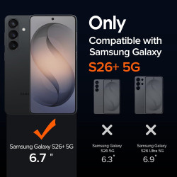 ivoler Coque Magnétique pour Samsung Galaxy S26+ 5G/ S26 Plus 5G avec 2 Pièces Verre Trempé, Compatible avec MagSafe, [Anti-Jaun