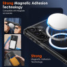 ivoler Coque Magnétique pour Samsung Galaxy S26+ 5G/ S26 Plus 5G avec 2 Pièces Verre Trempé, Compatible avec MagSafe, [Anti-Jaun