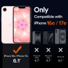 ivoler Coque Magnétique pour iPhone 17e / 16e, Compatible avec Magsafe, 2 Pièces Verre Trempé - Étui Antichoc avec Protection Mi