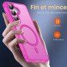 ivoler Coque Magnétique pour Samsung Galaxy S26 5G avec 2 Pièces Verre Trempé, Compatible avec MagSafe, Translucide Mat Arrière 